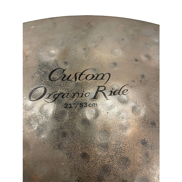 Zildjian Used Zildjian 20in Custom Organic Ride Cymbal.gc
