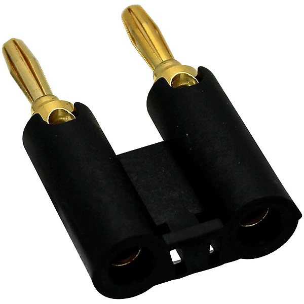 MDP Dual Banana Plug Connector Black