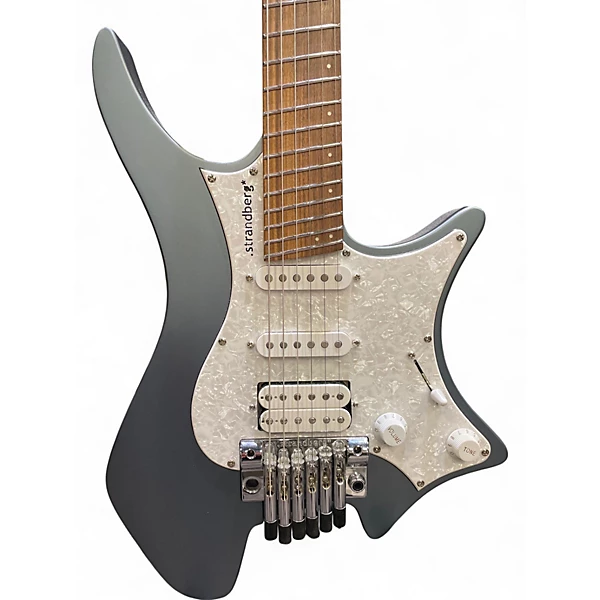 strandberg Used strandberg Boden Classic 6 silver blue Solid Body Electric Guitar.gc