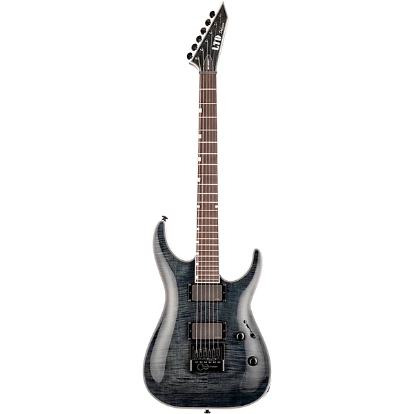 LTD MH 1000 Evertune Electric Guitar Transparent Black
