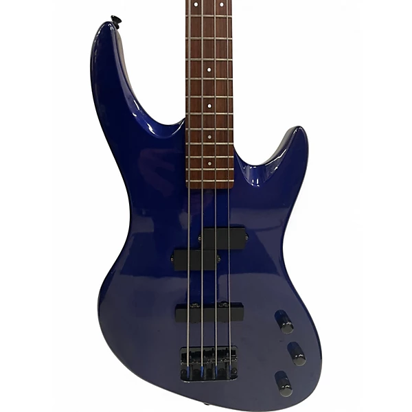 Used DeArmond pilot Blue Electric Bass Guitar