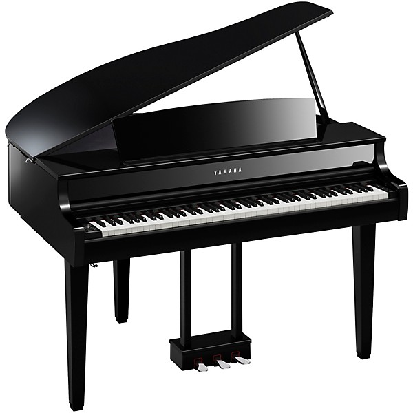 Yamaha Clavinova CLP 865GP Digital Grand Piano With Bench Level 2 Polished Ebony