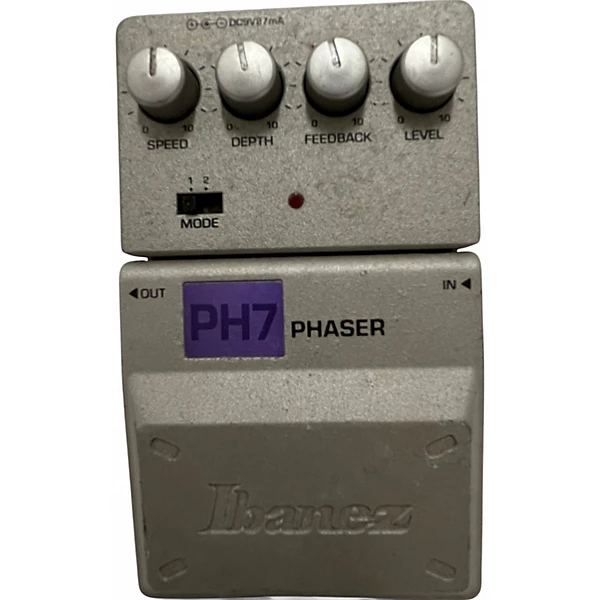 Used Ibanez PH7 PHASER Effect Pedal