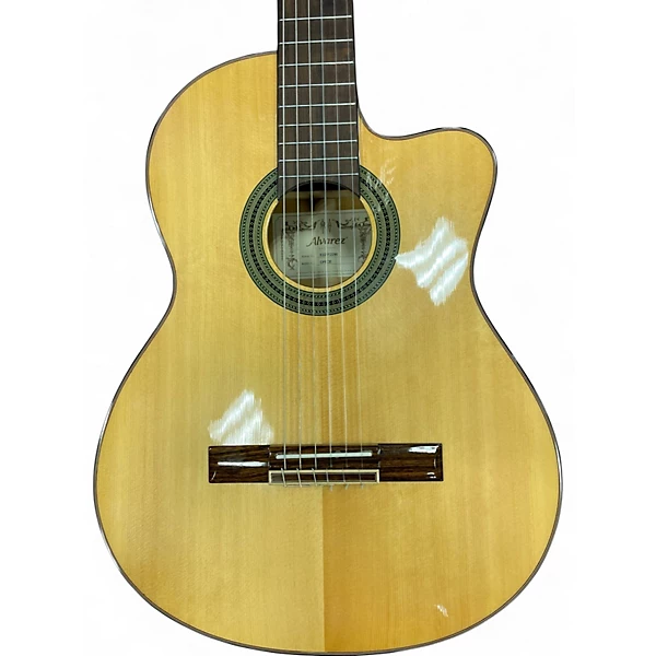 Alvarez Used Alvarez CF6CE Natural Classical Acoustic Electric Guitar.gc