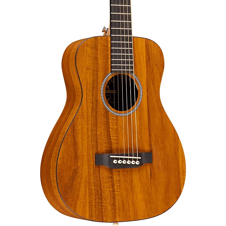 X Series LX Koa Little Martin Left Handed Acoustic Guitar Natural