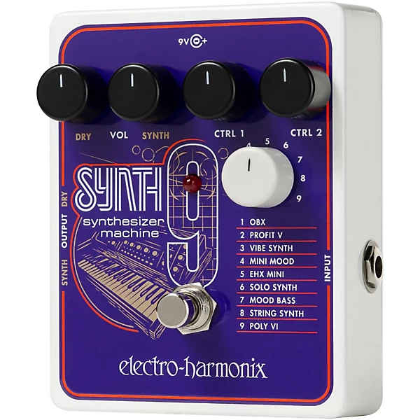 Electro Harmonix SYNTH9 Synthesizer Machine Pedal