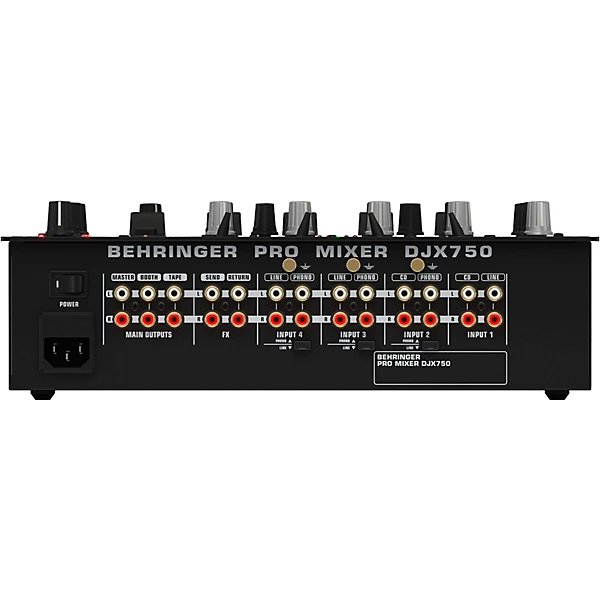DJX750 5 Channel Pro DJ Mixer