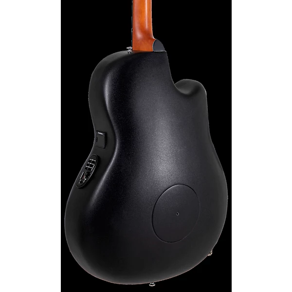 CE44L Celebrity Series Elite Mid Depth Left Handed Acoustic Electric Guitar Black