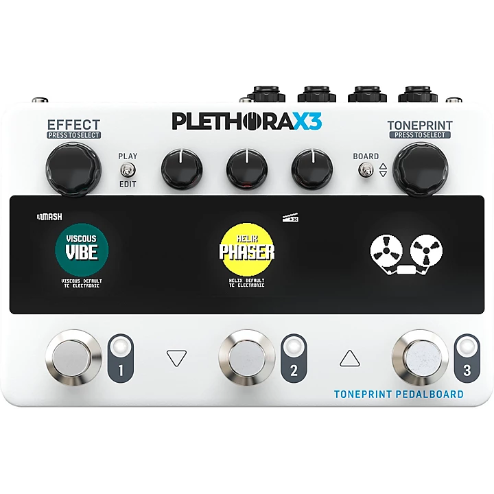 Plethora X3 TonePrint Multi FX Pedal White