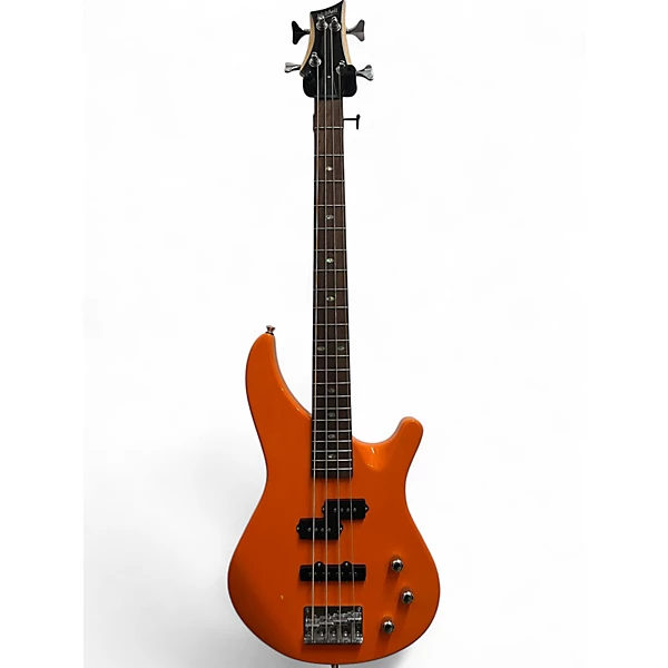 Mitchell Used Mitchell MB100OR Orange Electric Bass Guitar
