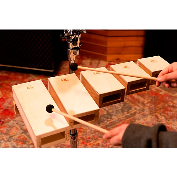 MEINL Wood Temple Block Set