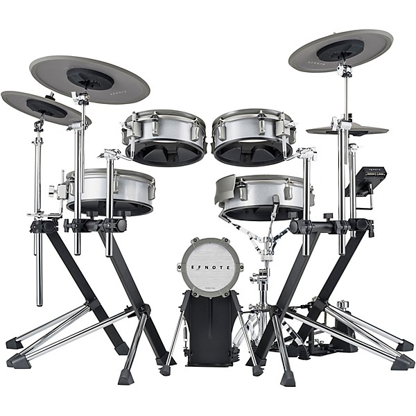 EFNOTE 3 Acoustic Designed Electronic Drum Set Level 1 White Sparkle M13258004001000.gc