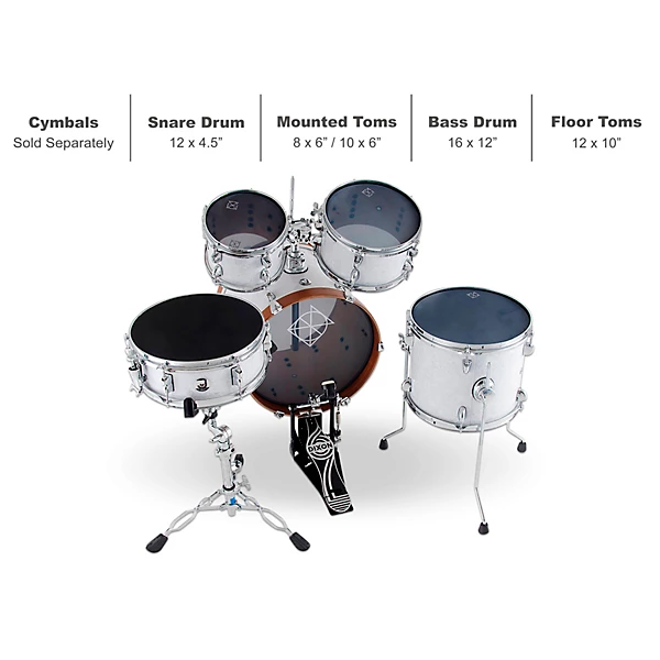 Jet Set Plus 5 Piece Shell Pack Sub Zero White