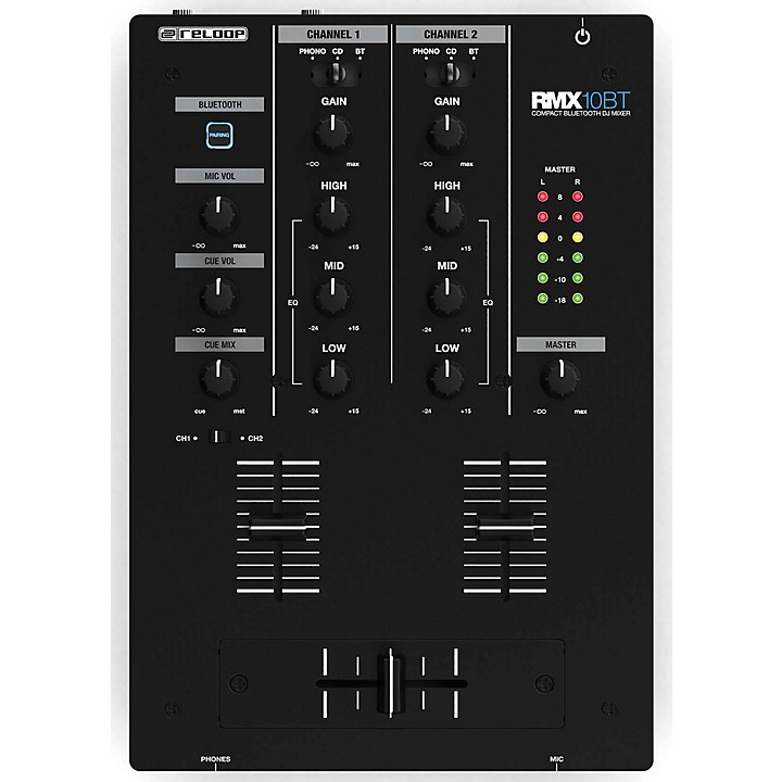 RMX 10BT Compact Bluetooth DJ Mixer