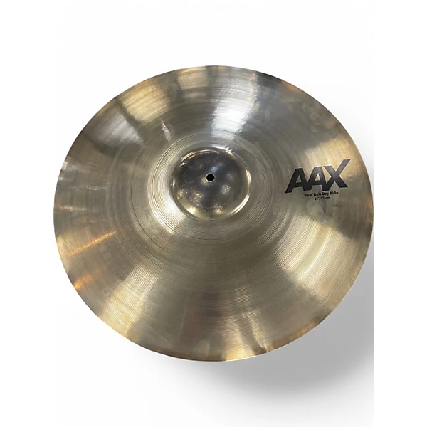 SABIAN Used SABIAN 21in AAX Raw Bell Dry Ride Cymbal