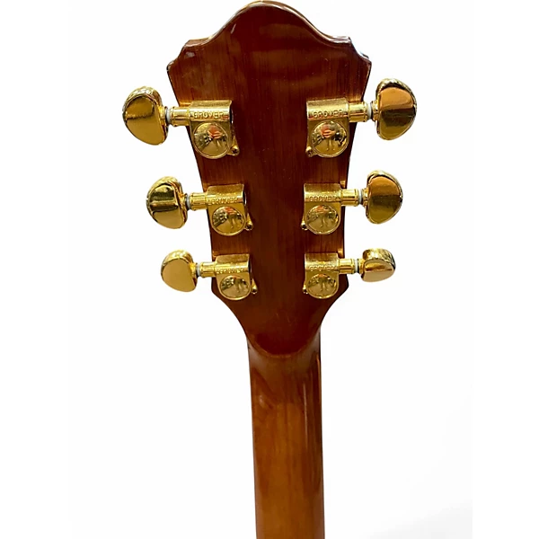 Used Aio Wolf LP Style Natural Solid Body Electric Guitar