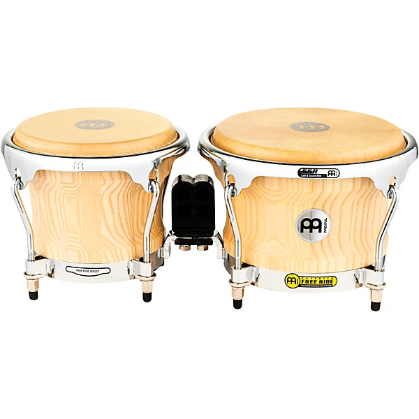 Open Box MEINL Free Ride Series Collection Wood Bongos Level 1 8.5 x 7 in. American White Ash