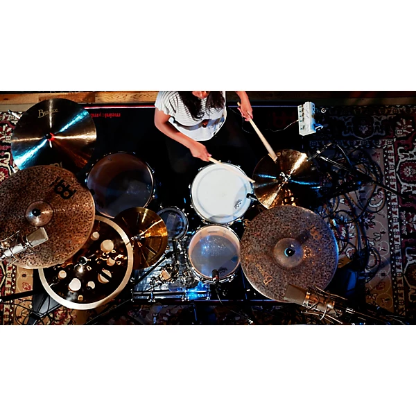 MEINL Byzance Medium Hi Hat Brilliant Cymbals 14 in.