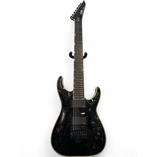 Used ESP LTD MH1007ET Black Solid Body Electric Guitar