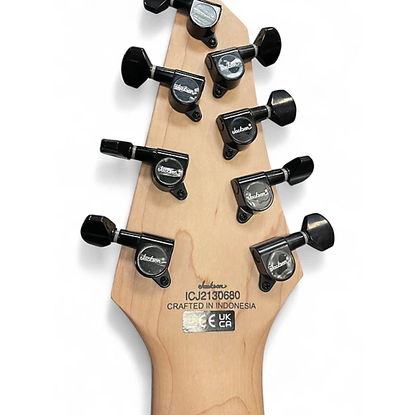 Jackson Used Jackson DKAF8 Black Solid Body Electric Guitar.gc