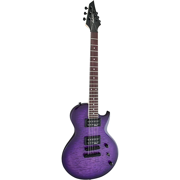 Jackson JS Series Monarkh SC JS22Q Electric Guitar Transparent Purple Burst