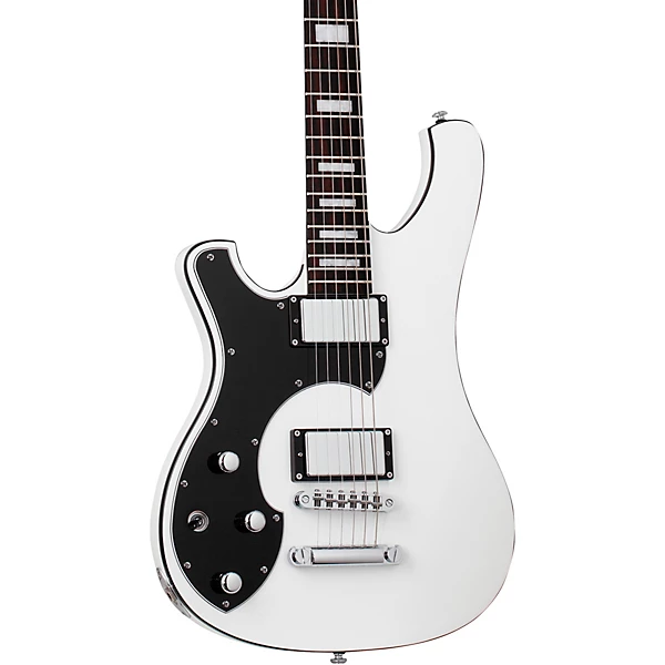 Stargazer 6 Left Handed Electric Guitar Gloss White