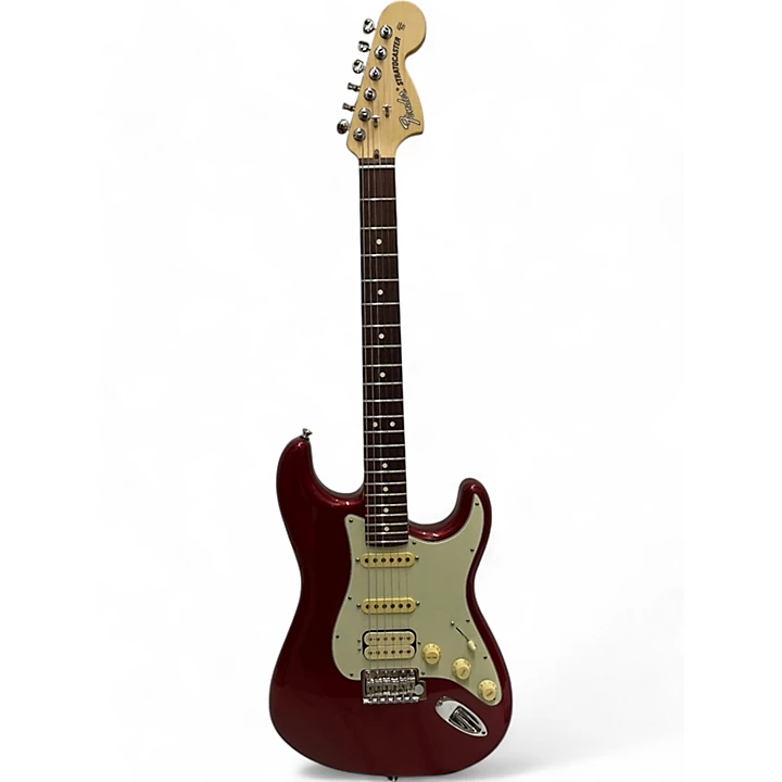 Fender Used 2023 Fender American Performer Stratocaster HSS Aubergine Solid Body Electric Guitar.gc