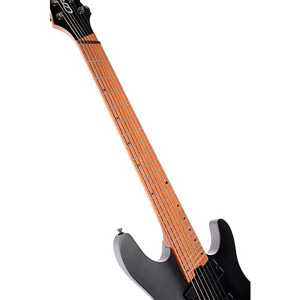 KX307MSOP KX Series Multi Scale 7 String Electric Guitar Open Pore Black