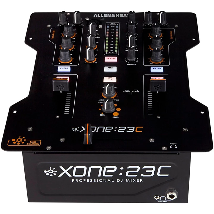 XONE23C 2 Channel DJ Mixer with Soundcard
