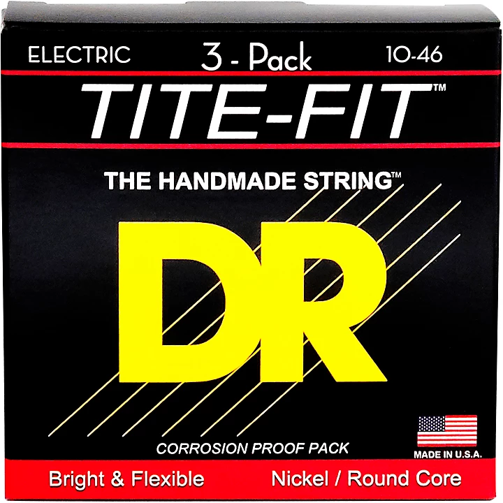 MT 10 Tite Fit Medium Electric Guitar Strings 3 Pack