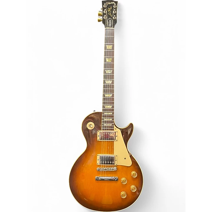 Vintage 1989 Gibson Les Paul Standard Tobacco Sunburst Solid Body Electric Guitar
