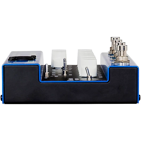 DirectAmp Stereo Amp Simulator Effects Pedal Blue