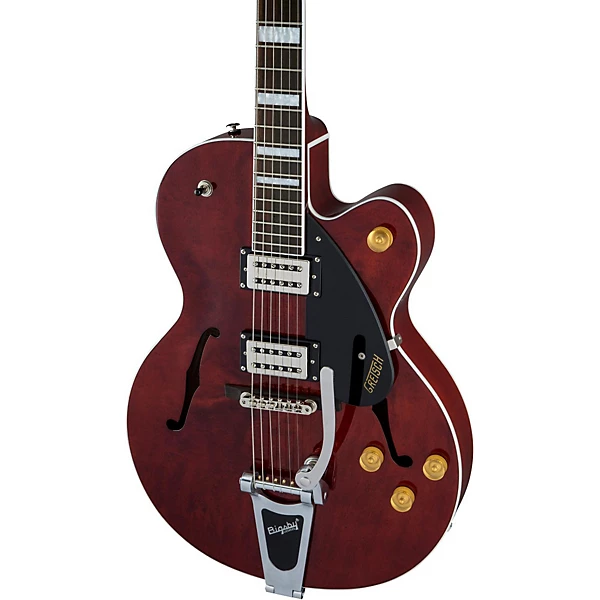 G2420T Streamliner Single Cutaway Hollowbody with Bigsby Walnut Stain