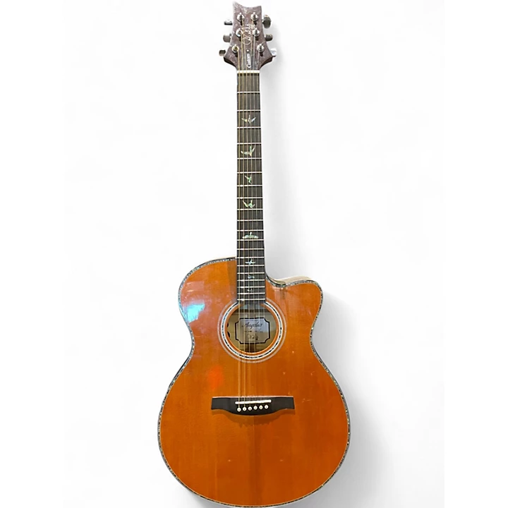 PRS Used PRS a50e Natural Acoustic Electric Guitar