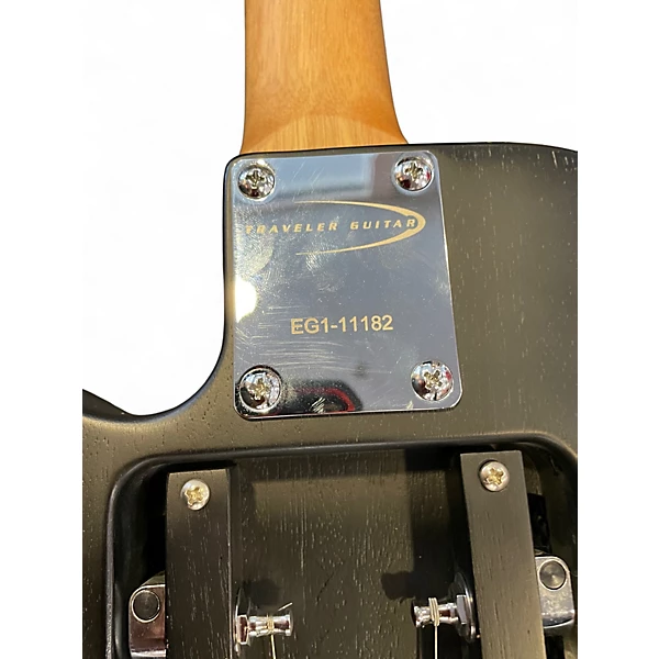 Traveler Guitar Used Traveler Guitar EG1 Custom Black Electric Guitar