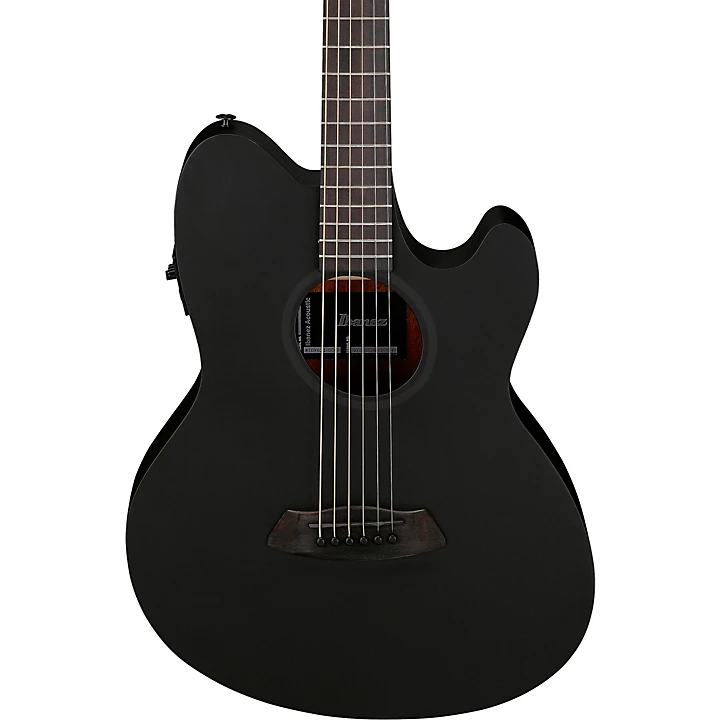 TCY621 Talman Acoustic Electric Guitar Blackout Flat
