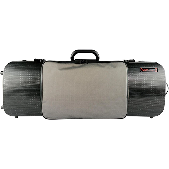 5202XL Hightech Compact Adjustable Viola Case with Pocket Black Lazure