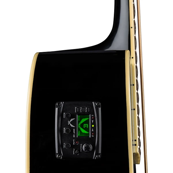 Dean EAB Acoustic Electric Bass Black