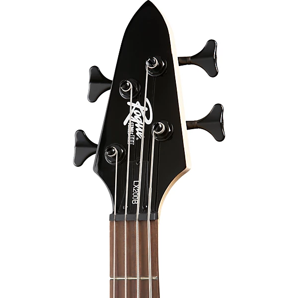 Rogue LX200BL Left Handed Series III Electric Bass Guitar Pearl Black