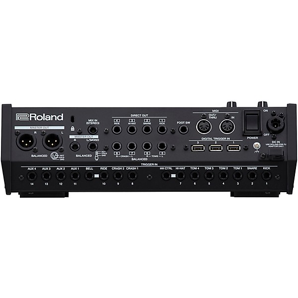 VAD716 V Drums Acoustic Design Electronic Drum Kit Satin Walnut Finish