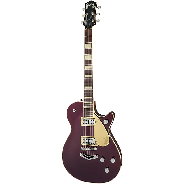 Clearance Gretsch Guitars G6228FM PE Players Edition Duo Jet Electric Guitar Dark Cherry Metallic