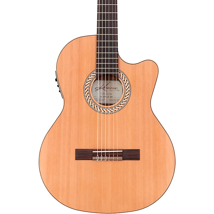 Sofia S63CW Classical Acoustic Electric Guitar Natural