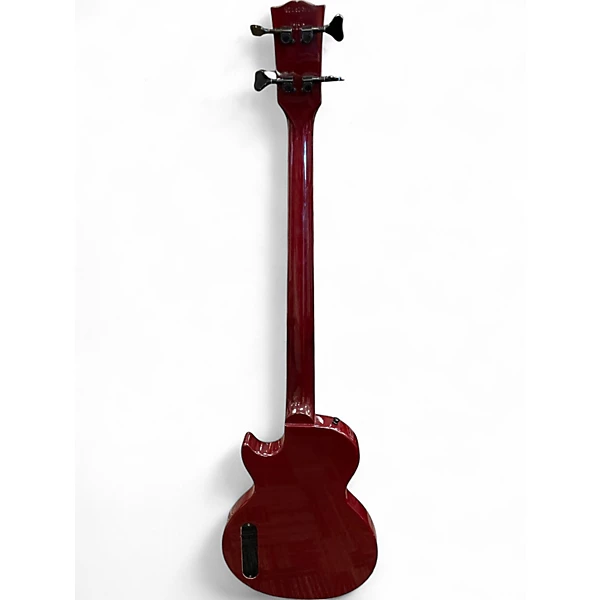 Used 1992 Gibson LPB1 Burgundy Electric Bass Guitar