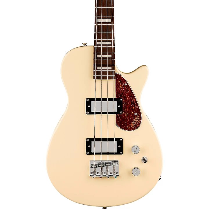 Gretsch Guitars Limited Edition Electromatic Junior Jet Bass II Short Scale Bass Guitar Vintage White