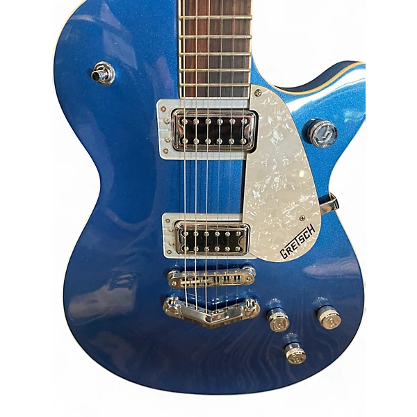 Used Gretsch Guitars G5220 Electromatic Blue Hollow Body Electric Guitar