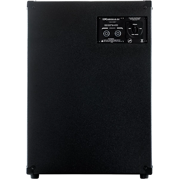 Neo212 IV 800W 2x12 Bass Speaker Cabinet Black 4 Ohm