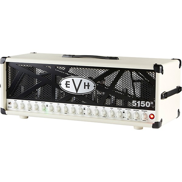 EVH 5150 III 100W 3 Channel Tube Guitar Amp Head Level 1 Ivory 481477004460000.gc