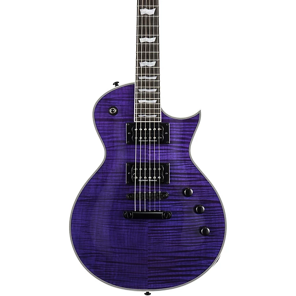 LTD EC 1000FM Electric Guitar See Thru Purple