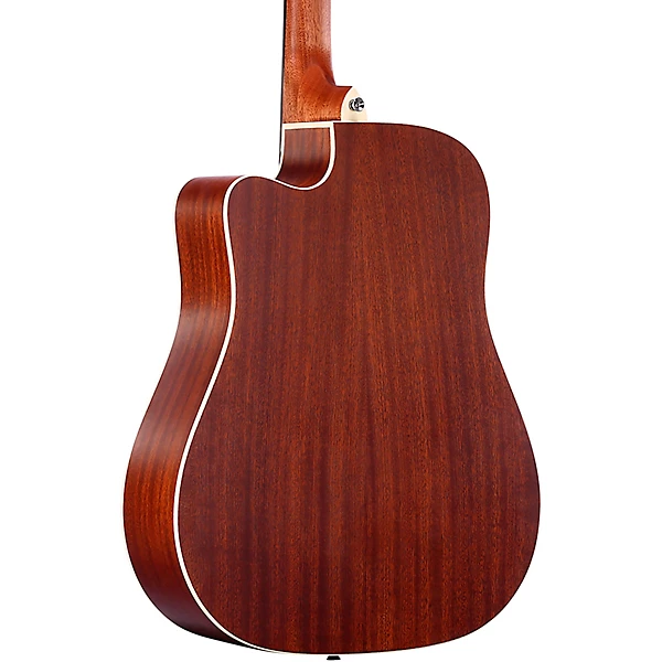 Dreadnought Cutaway Acoustic Electric Guitar Sunburst