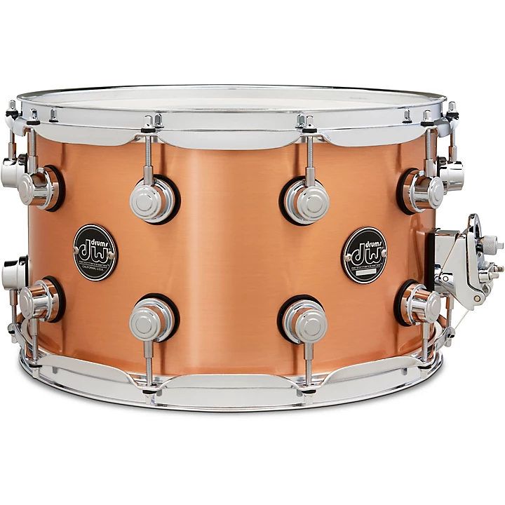 DW Performance Series 1mm Polished Copper Snare Drum